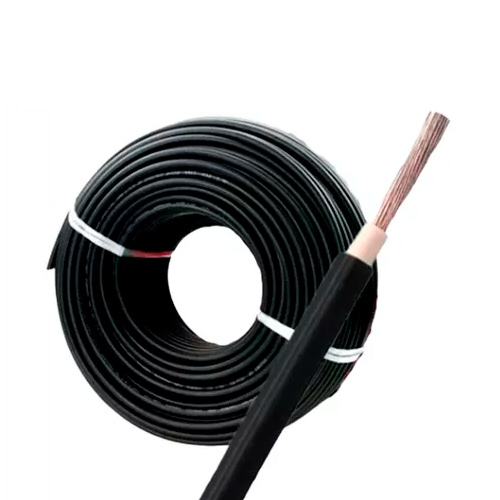 ROLLO DE CABLE SOLAR OWIRE PV1 F 1 CORE NEGRO CCA XLPO 100mts 1